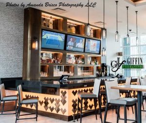 bar featuring millwork and casework from Giffin Interior