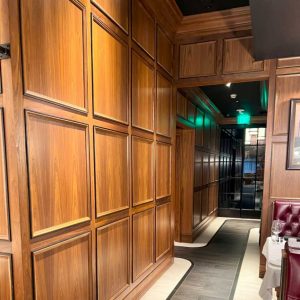 full wall wainscotting millwork by Giffin Interior